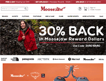 Tablet Screenshot of moosejaw.com